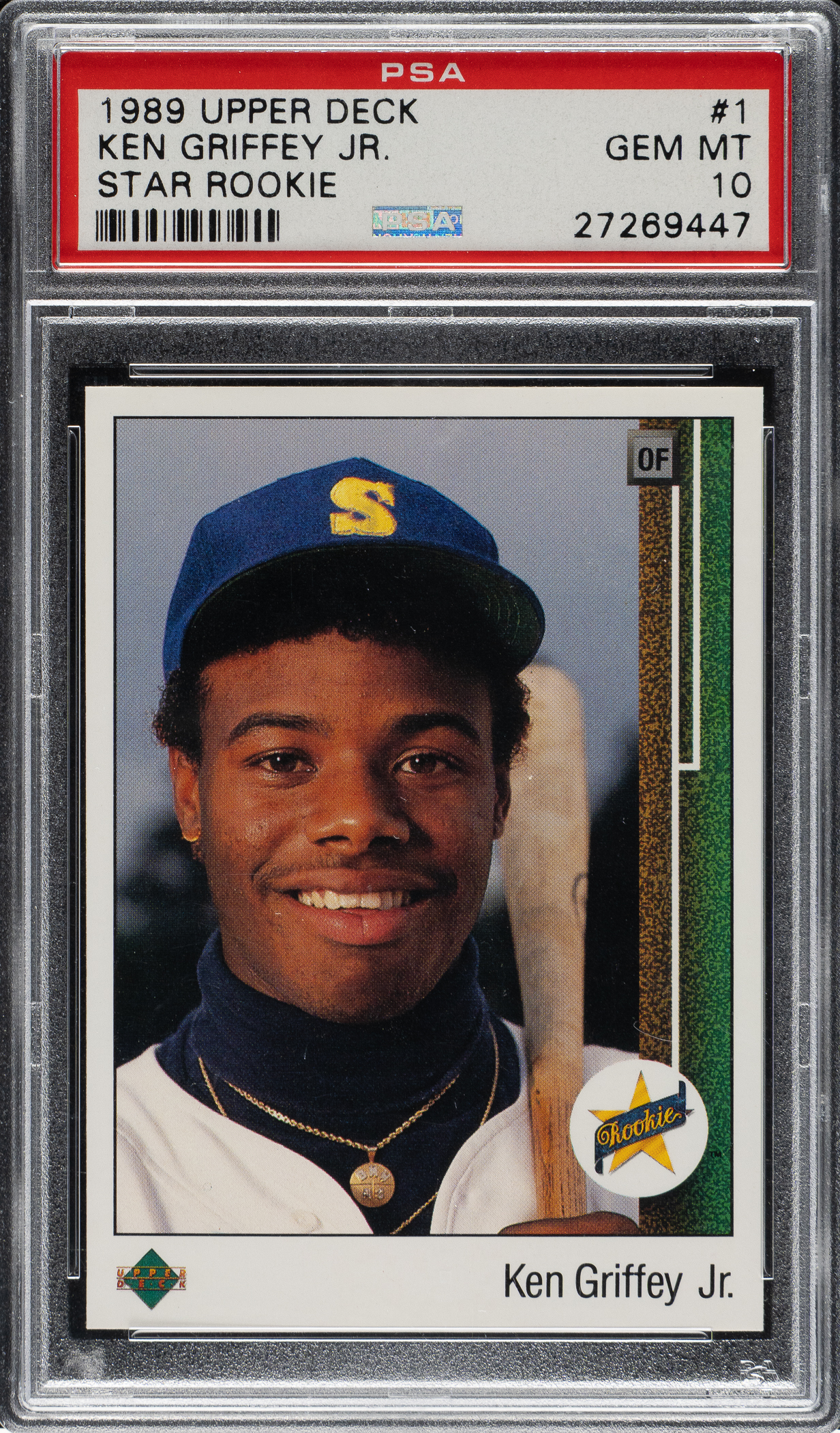 1989 Upper Deck Ken Griffey Jr. #1 front